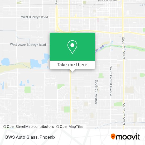 BWS Auto Glass map