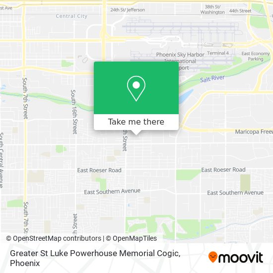 Mapa de Greater St Luke Powerhouse Memorial Cogic