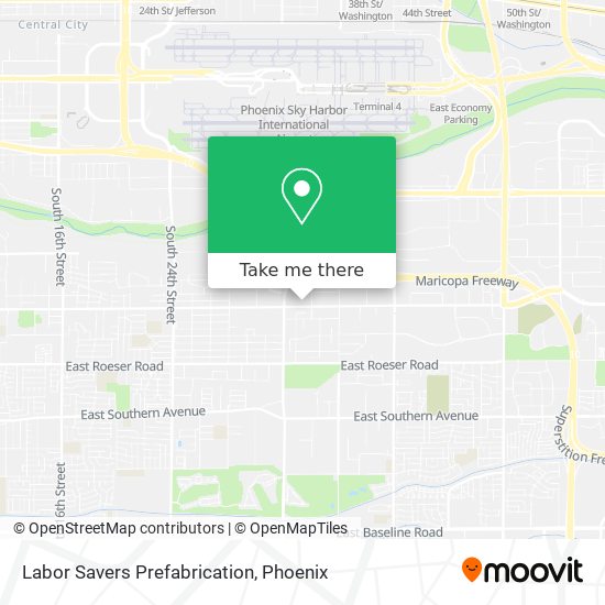 Labor Savers Prefabrication map