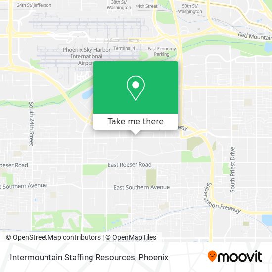 Mapa de Intermountain Staffing Resources