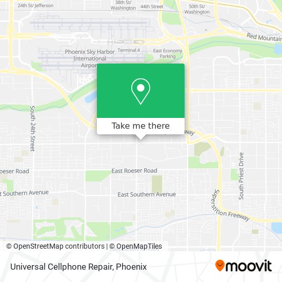 Universal Cellphone Repair map