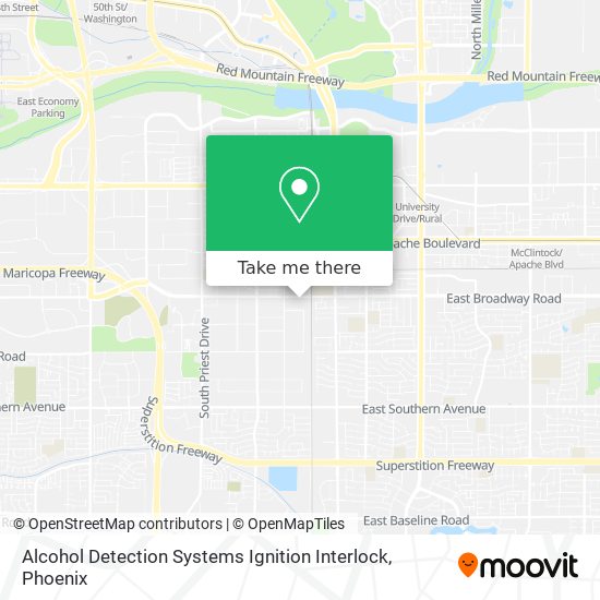 Mapa de Alcohol Detection Systems Ignition Interlock