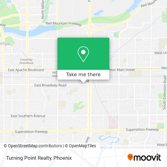 Turning Point Realty map