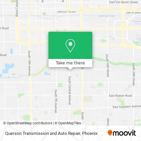Querson Transmission and Auto Repair map
