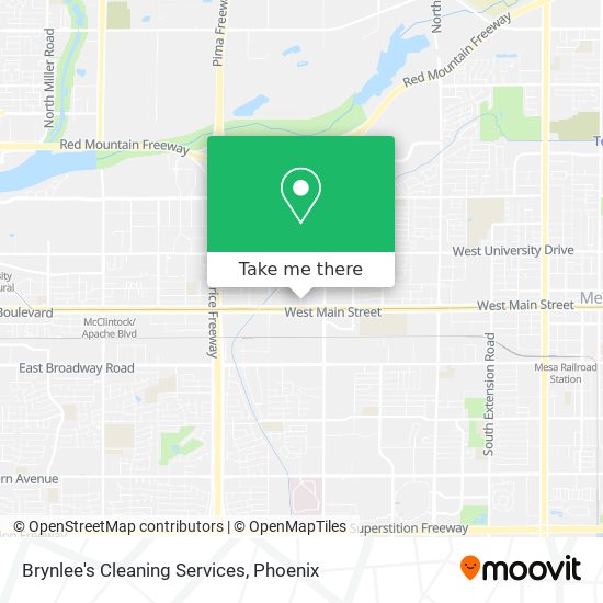 Brynlee's Cleaning Services map