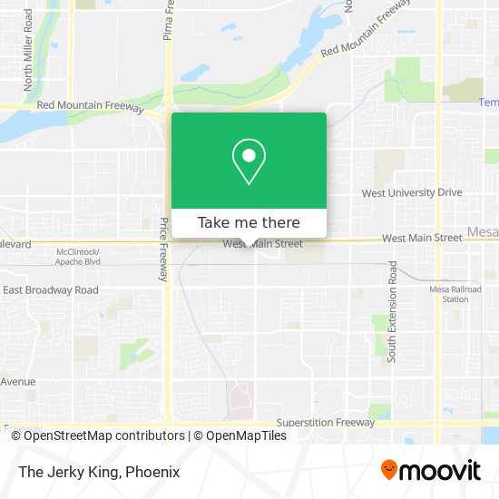 Mapa de The Jerky King
