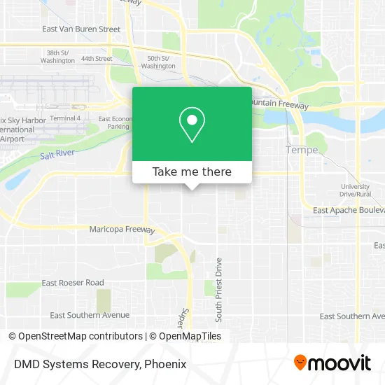 DMD Systems Recovery map