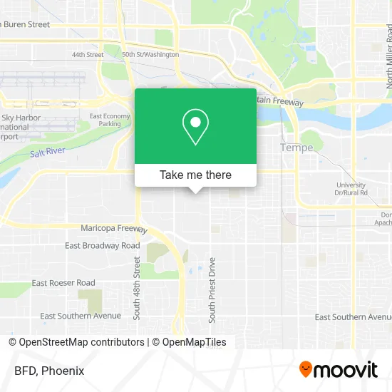 BFD map
