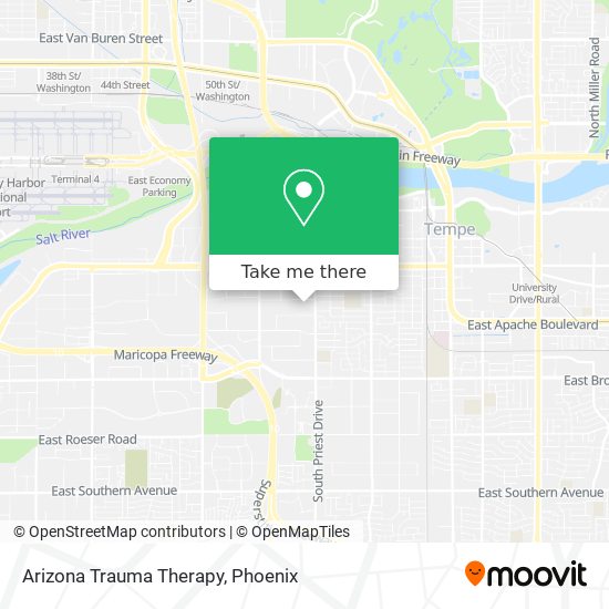 Arizona Trauma Therapy map