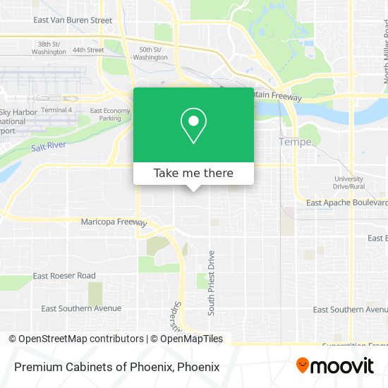 Mapa de Premium Cabinets of Phoenix