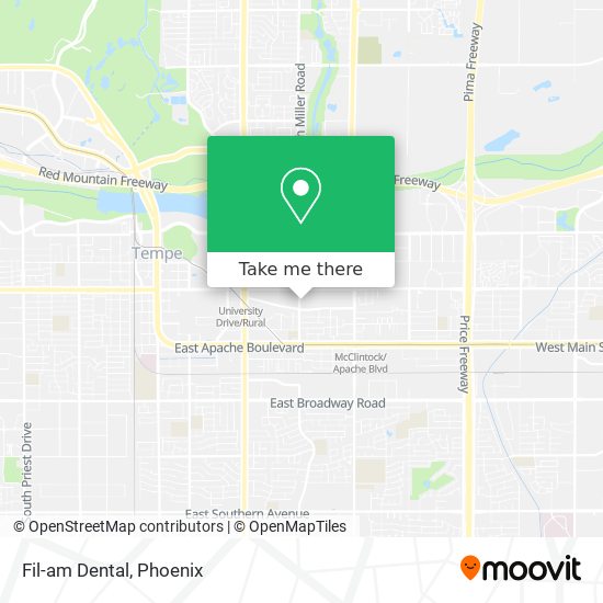 Fil-am Dental map