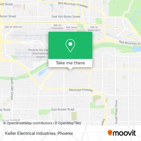 Keller Electrical Industries map