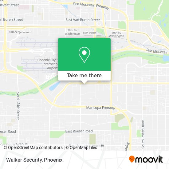 Mapa de Walker Security