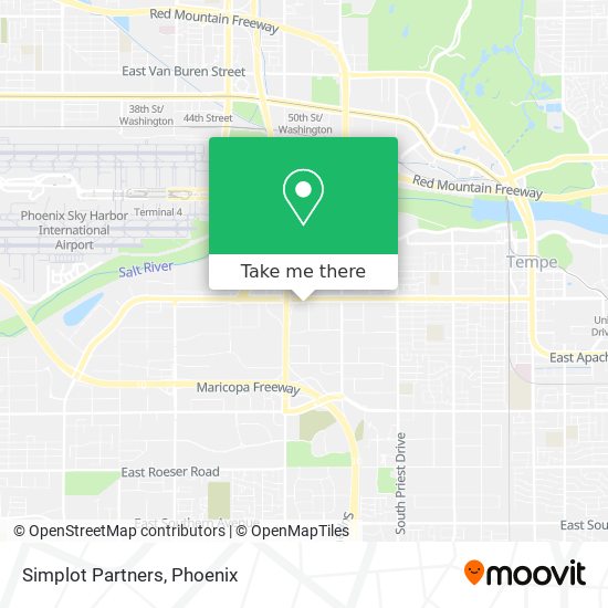 Simplot Partners map