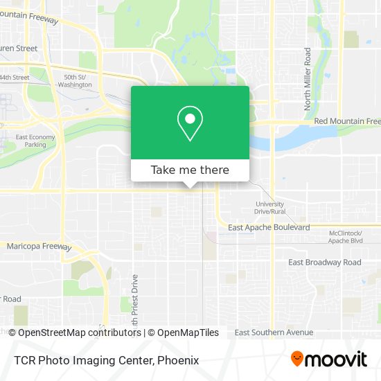 Mapa de TCR Photo Imaging Center