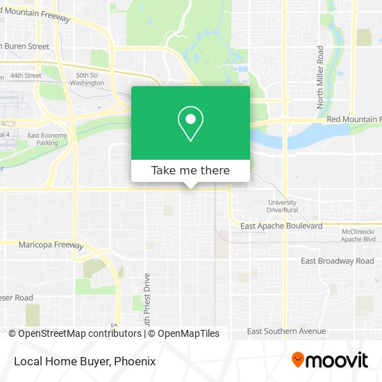 Local Home Buyer map