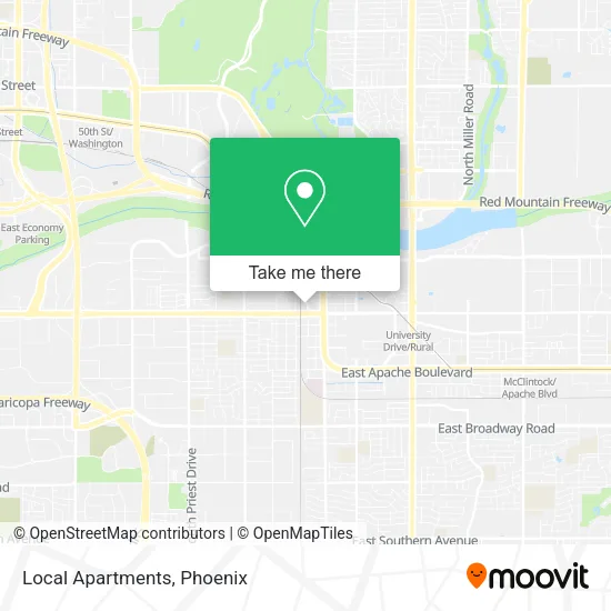 Local Apartments map