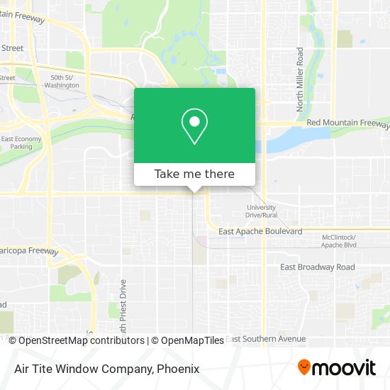 Air Tite Window Company map