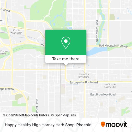 Mapa de Happy Healthy High Horney Herb Shop