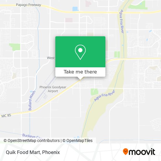 Quik Food Mart map