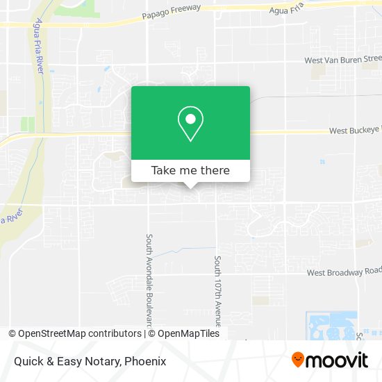 Quick & Easy Notary map