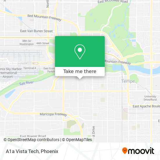 A1a Vista Tech map