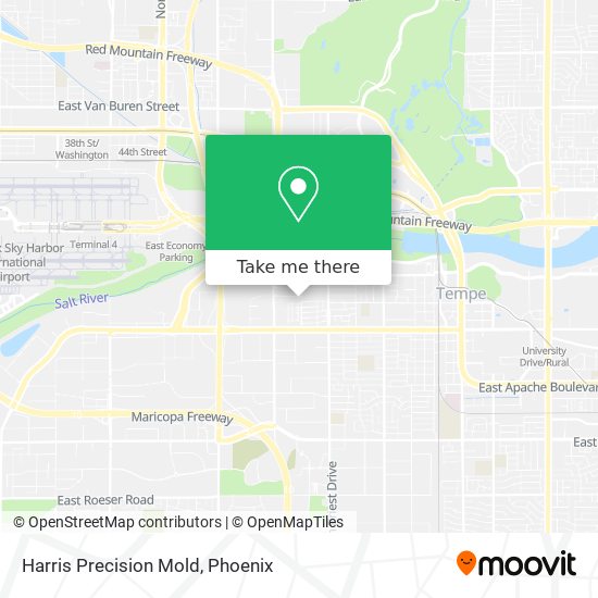 Mapa de Harris Precision Mold