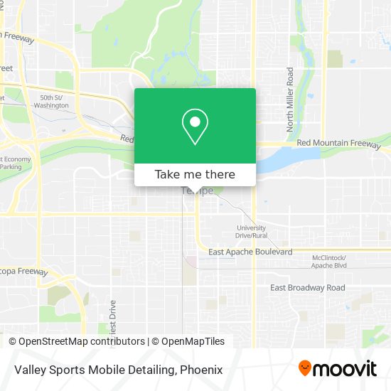 Mapa de Valley Sports Mobile Detailing