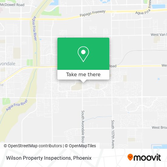 Mapa de Wilson Property Inspections