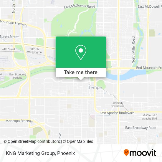 KNG Marketing Group map