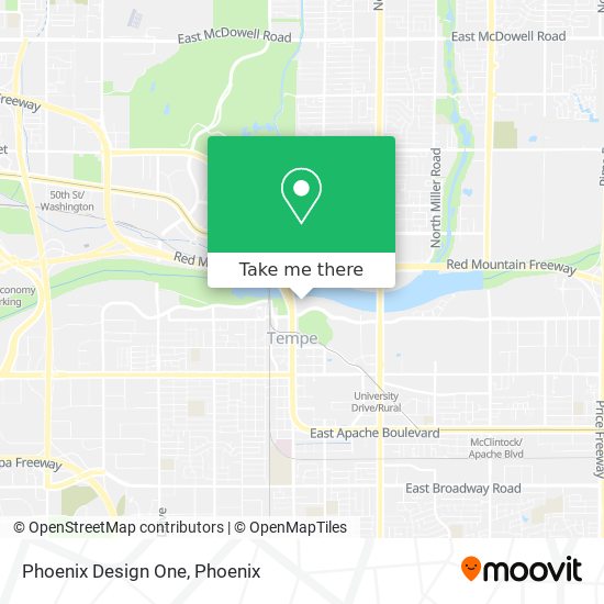 Phoenix Design One map