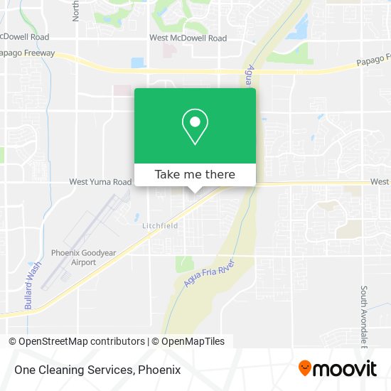 One Cleaning Services map