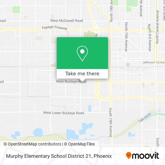 Mapa de Murphy Elementary School District 21