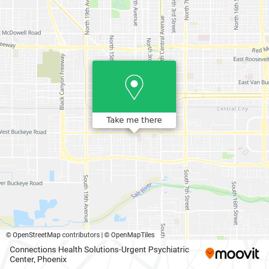 Connections Health Solutions-Urgent Psychiatric Center map