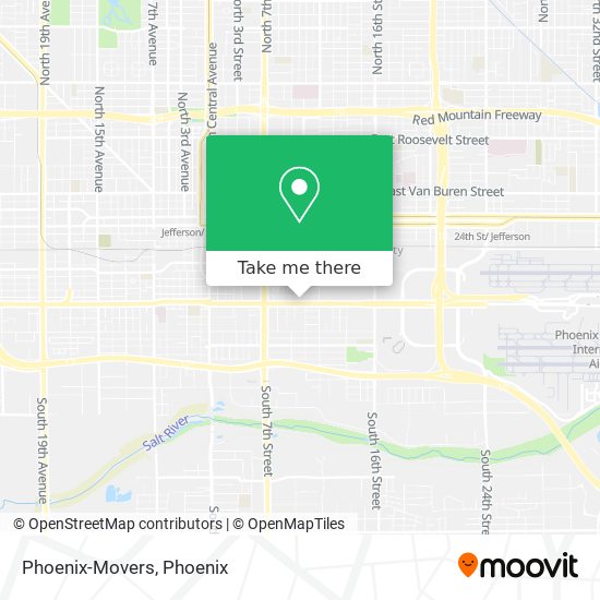 Mapa de Phoenix-Movers