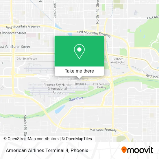 American Airlines Terminal 4 map