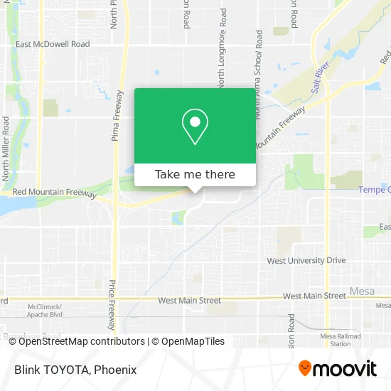 Blink TOYOTA map