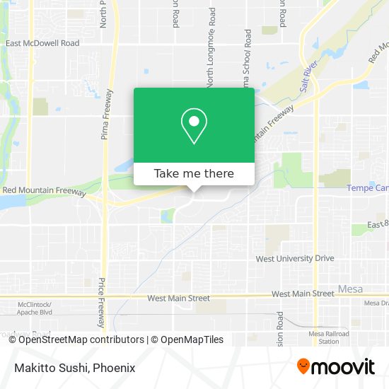 Makitto Sushi map