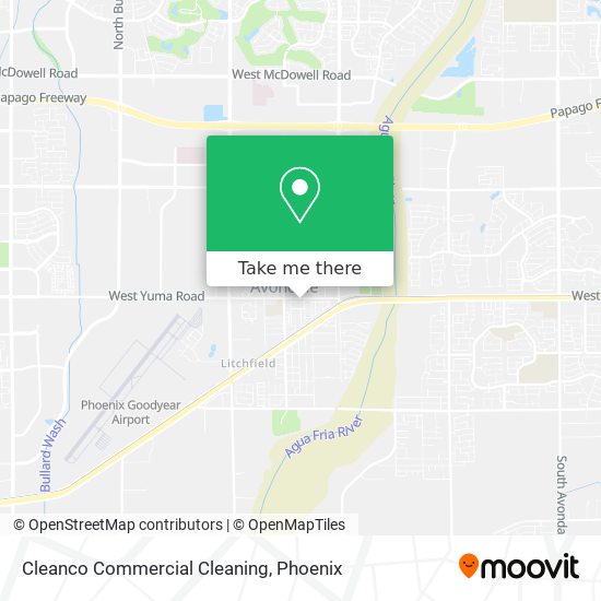 Cleanco Commercial Cleaning map