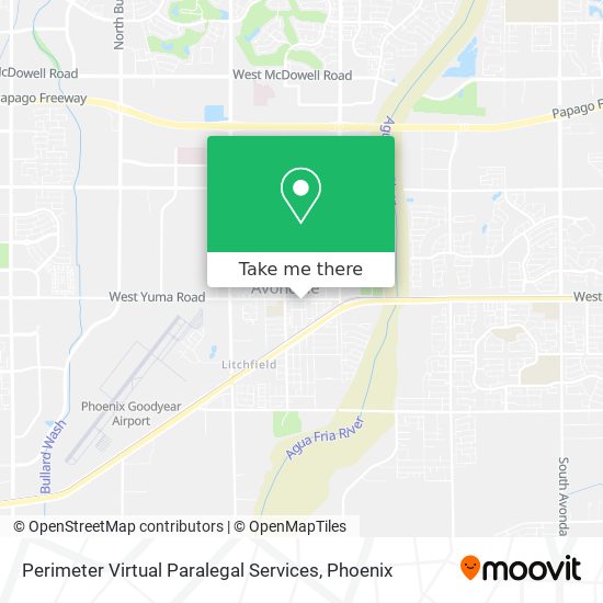 Perimeter Virtual Paralegal Services map