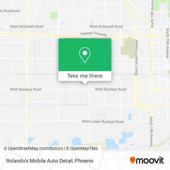 Rolando's Mobile Auto Detail map