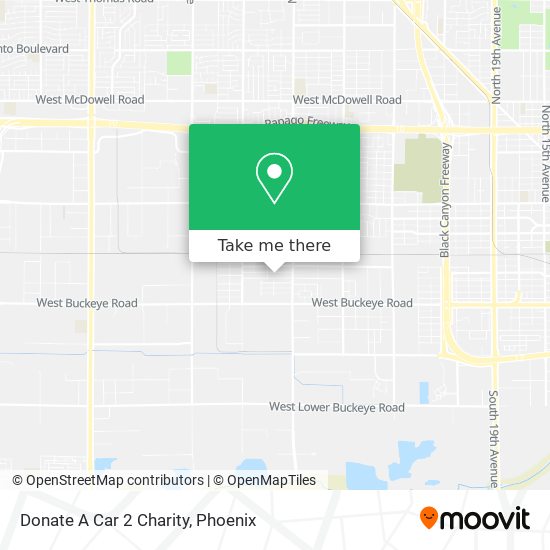 Donate A Car 2 Charity map