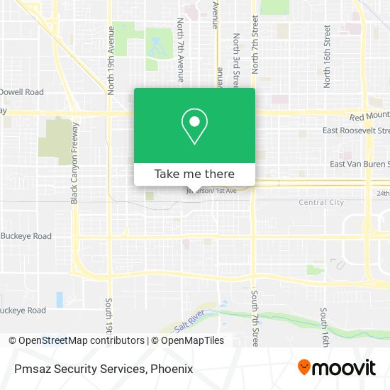 Pmsaz Security Services map