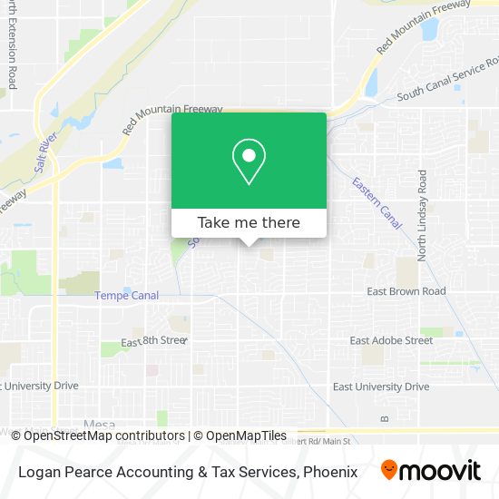 Logan Pearce Accounting & Tax Services map