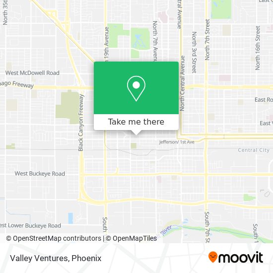 Valley Ventures map