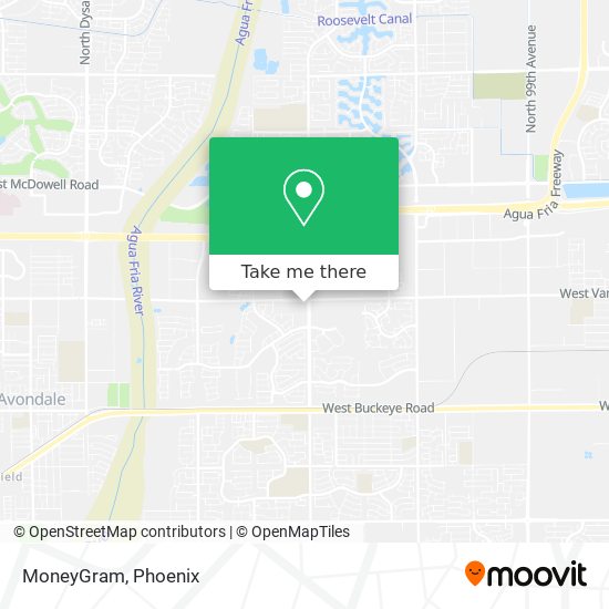 MoneyGram map