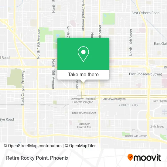 Retire Rocky Point map
