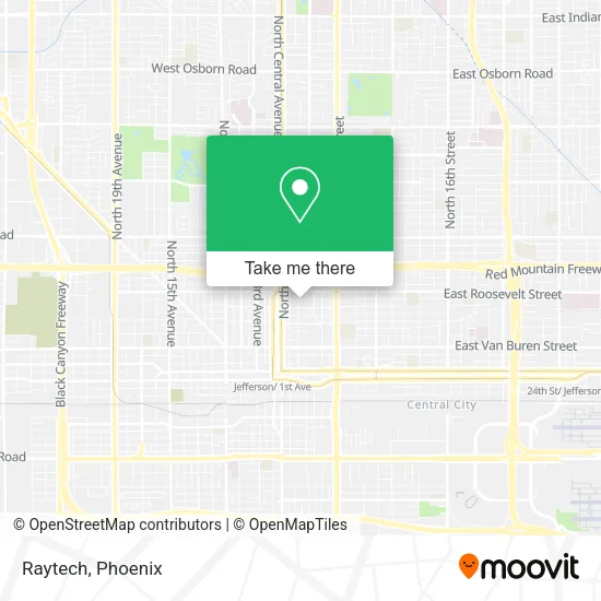 Mapa de Raytech