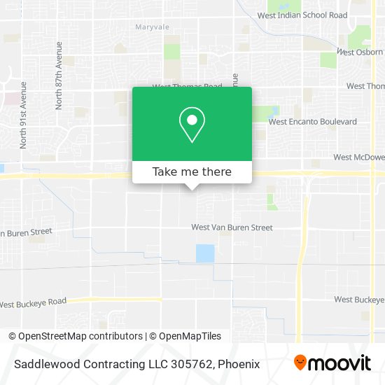 Saddlewood Contracting LLC 305762 map