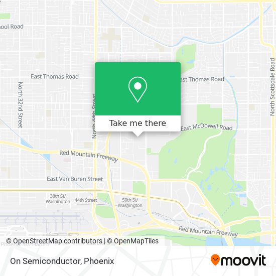 On Semiconductor map